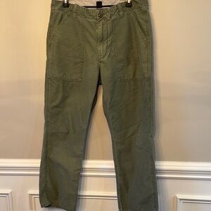 J. Crew Vintage Men's Olive Cargo Pants